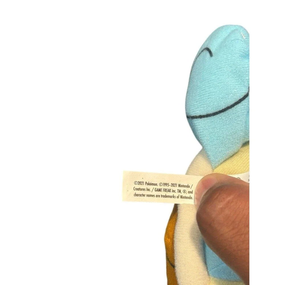 Pokemon Squirtle 8’’ Plush Toy Factory Stuffed Animal 2021 Nintendo